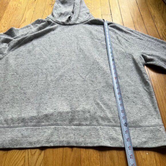 Banana Republic Size XXL Gray Hooded Long Sleeve Pullover Hoodie Sweatshirt - Picture 8 of 13